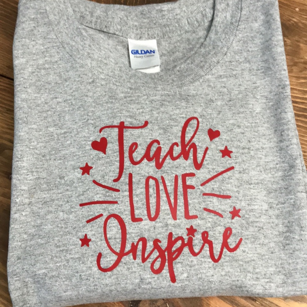 Personalized t-shirt for teachers